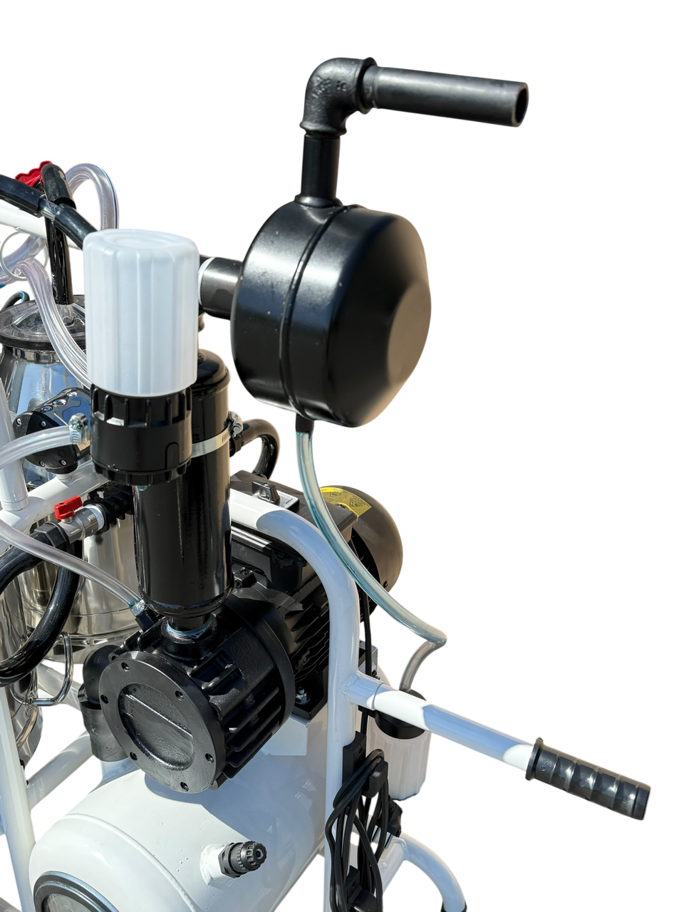 Doppelter Minimilker mit Vakuumtank  kpl. mit 2 x 30 Liter Eimer, 2 x HCC150, 2 x Pulsator