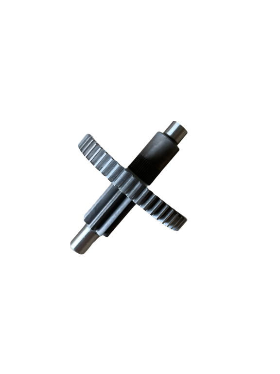 2 Doppelzahnrad Typ D und H, 21/30 U/min, ohne Lagerbuchsen 52 Z/m1 und 9Z/m 1,25 gerade