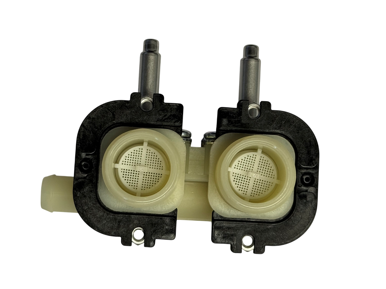 Mischventil, 230V, 2x ¾"Anschlussgewinde, 1x Ø 13,5mm Stutzen seitlich, ohne Spule, ohne Kabel & ohne Sieb