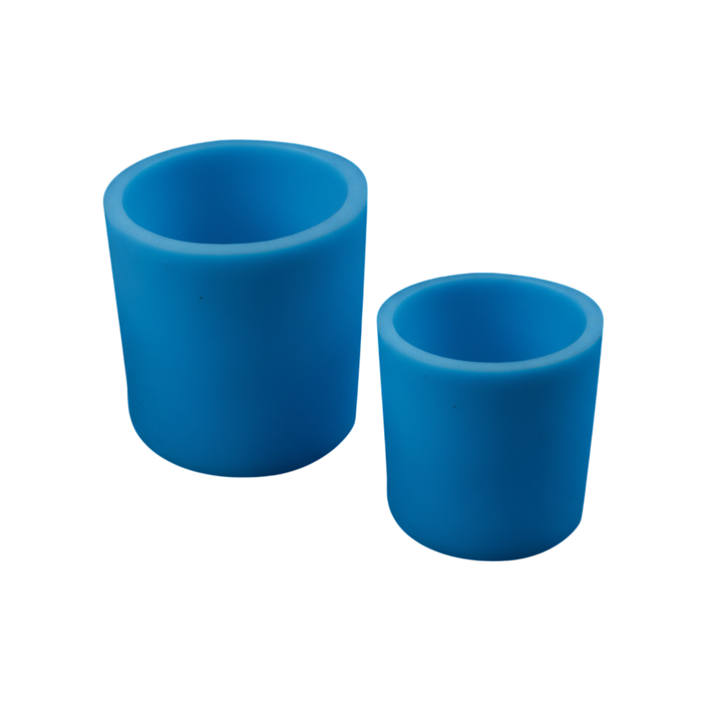 Silikon Muffe, Ø 32 mm, Länge 60 mm, blau, für Edelstahl Klemmkupplungen 34…