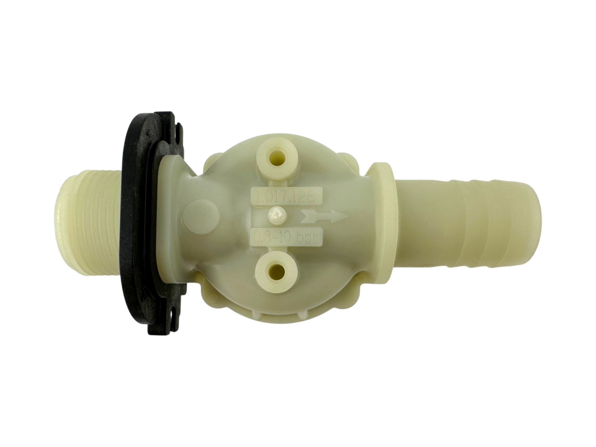 Magnetventil, 110 V, Ø 17 mm Durchlauf, Anschlussgewinde 3/4" Ø 21,5mm Stutzen