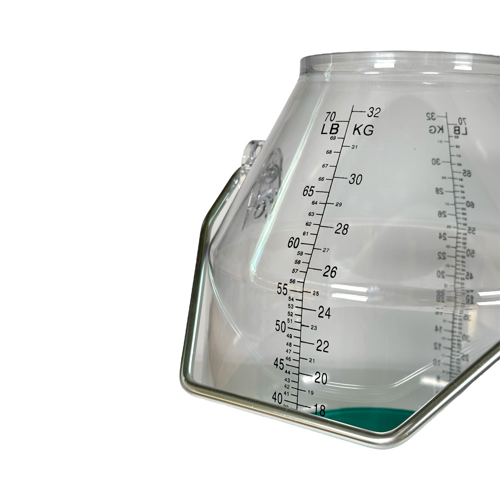 Melkeimer, Kunststoff, 32 Liter, Bügelhöhe 143mm, grün