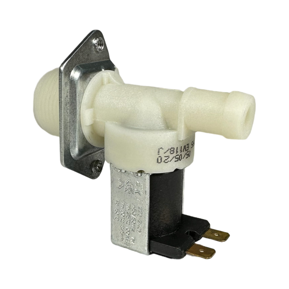 Wasserventil BuK, einfach, gerade, 230 V, 10,5 mm Stutzen, ¾" Anschlussgewinde