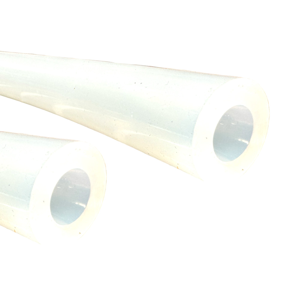 Silikon Milchschlauch, 13 x 5,5 mm, weiß