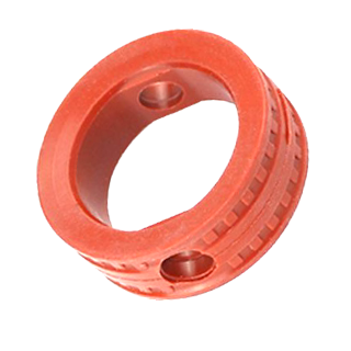 Silikondichtung für Scheibenventil DN65, rot