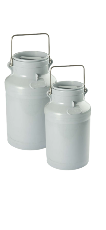 Milchkanne, Kunststoff, GEWA, mit Steckdeckel, 20 Liter