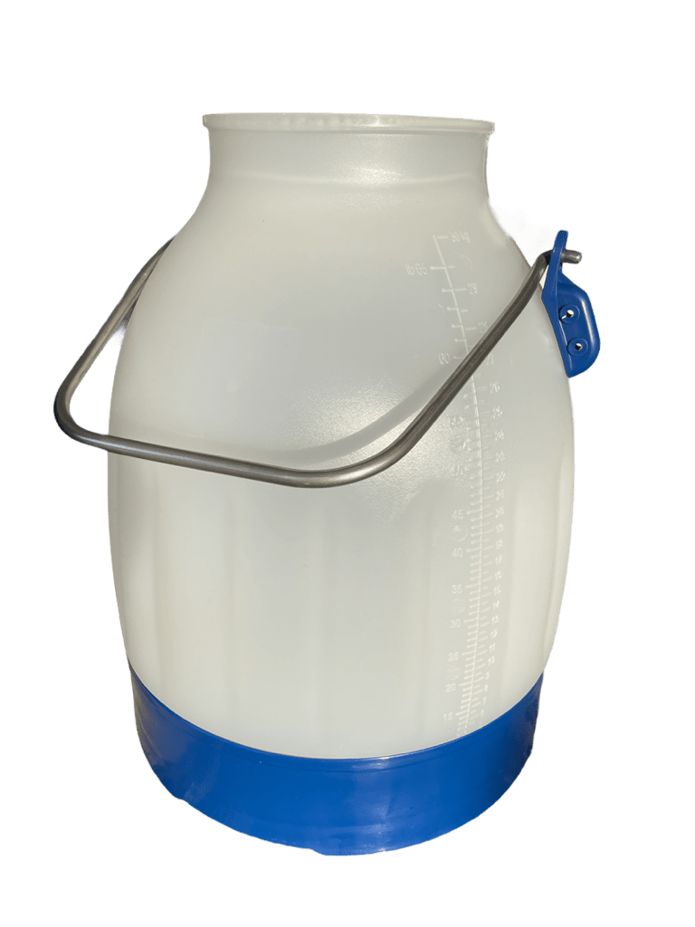 Melkeimer ECO, Kunststoff, 30 Liter, Bügelhöhe 143 mm Standard