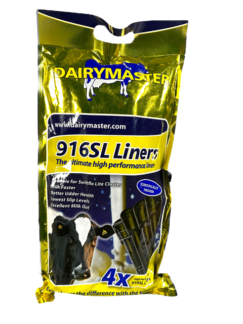 Original Dairymaster Zitzengummi, 916 SL , mit Verstärkungsrand, leichte Ausführung