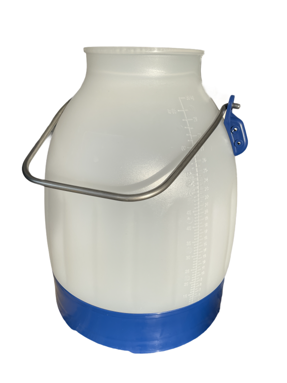 Melkeimer ECO, Kunststoff, 30 Liter, Bügelhöhe 143 mm Standard