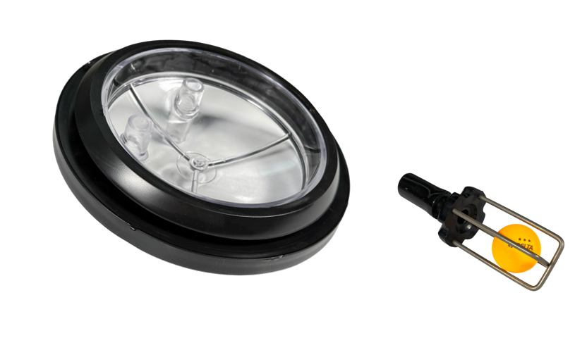 Kunststoffdeckel für Eimer Minimilker mit Dichtung und Überlaufstop