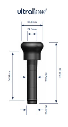 Zitzengummi Milkrite WS180U für GEA-Westfalia 7022-2725-180