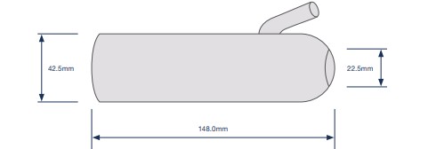 Zitzengummi Milkrite DL4007U für DeLaval 96400780 (4x 964007-01)