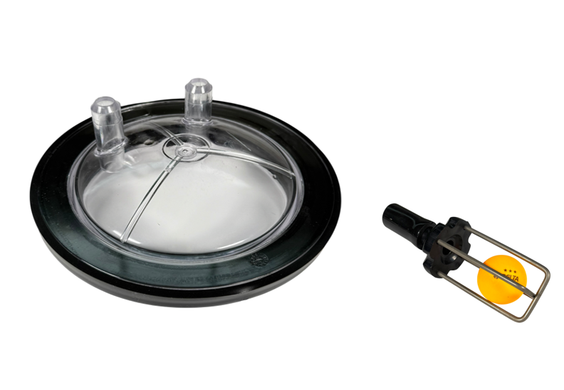 Kunststoffdeckel für Eimer Minimilker mit Dichtung und Überlaufstop